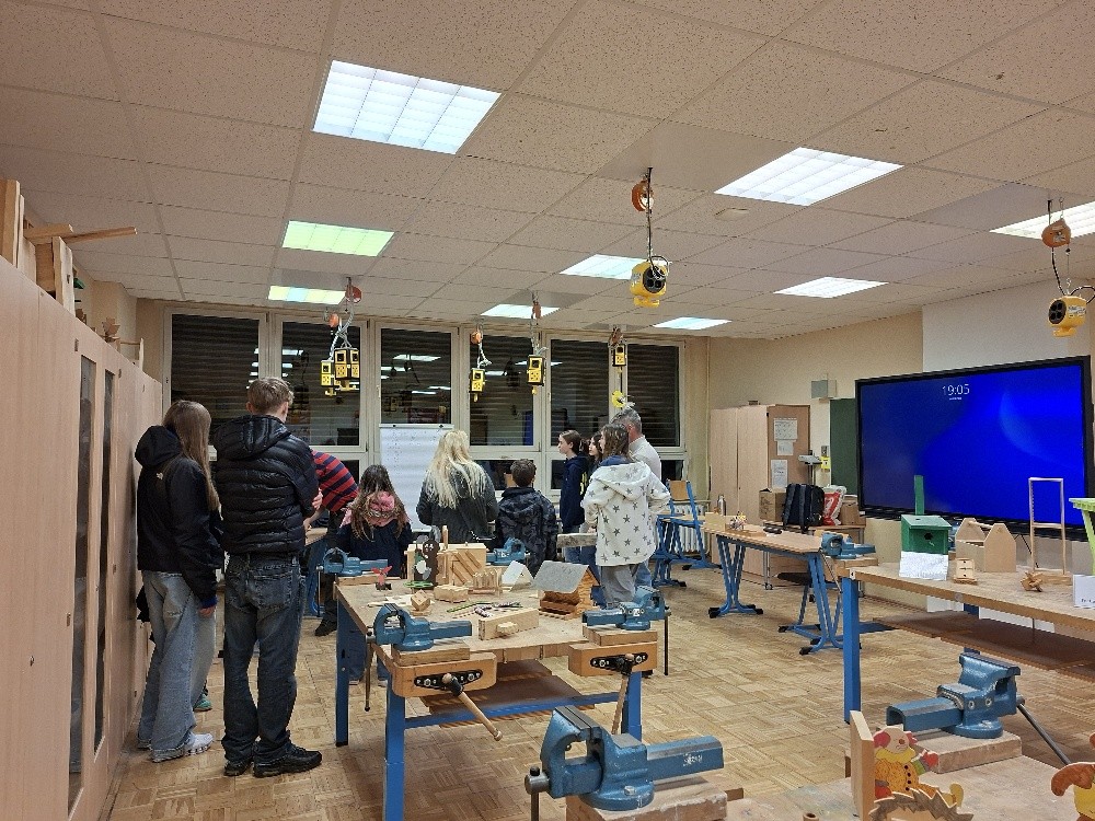 Werkraum II - Eine produktive Stätte unserer Schüler
